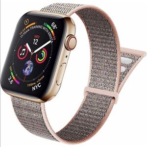 Pink sand Apple Watch band
